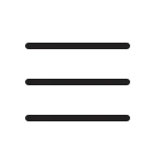 Hamburger Menu SVG Icon